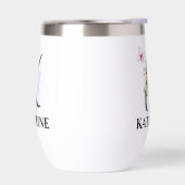 Elegant Script Letter K Monogram Gepersonaliseerde (Links)