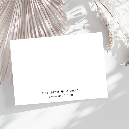 Elegant Script Menu Keuze Bruiloft RSVP