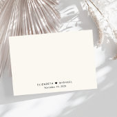 Elegant Script Menu Keuze Crème Bruiloft RSVP