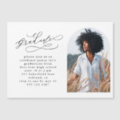 Elegant script met foto Arch Graduparty (Voorkant)