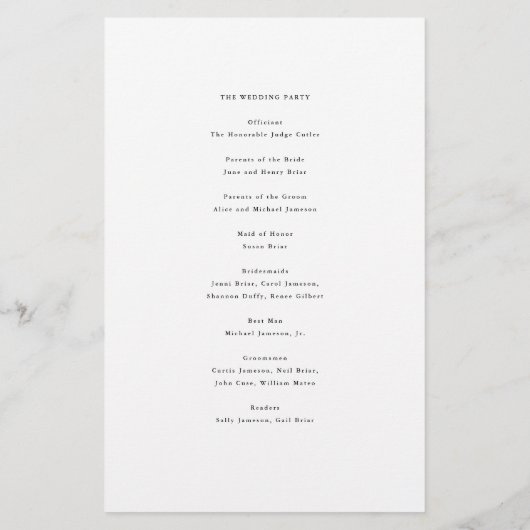 Elegant script minimalistisch bewerkbaar papierpro flyer