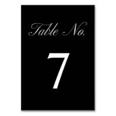 Elegant Script minimalistisch formeel zwart bruilo Kaart (Achterkant)