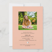 Elegant Script Modern 2 Foto Afstuderen (Achterkant)