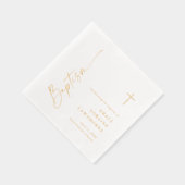 Élégant script moderne Baptême (Droite)