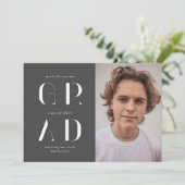 élégant script moderne faire-part (Debout devant)