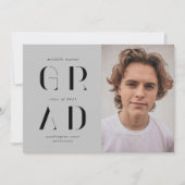 élégant script moderne faire-part (Devant)