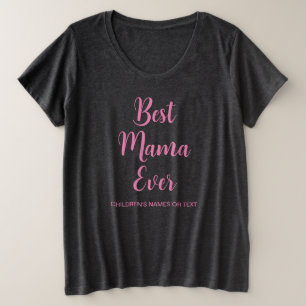 Élégant script moderne Meilleure maman tendance ja