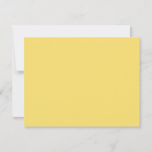 Elegant script Moderne Waterverf Daisy Save The Date (Achterkant)
