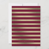 Élégant Script MODIFIABLE COULEUR carte de graduat (Dos)