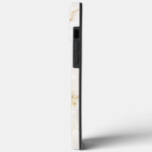 Elegant Script Monogram Marmer Case-Mate iPhone Case (Achterkant / Links)