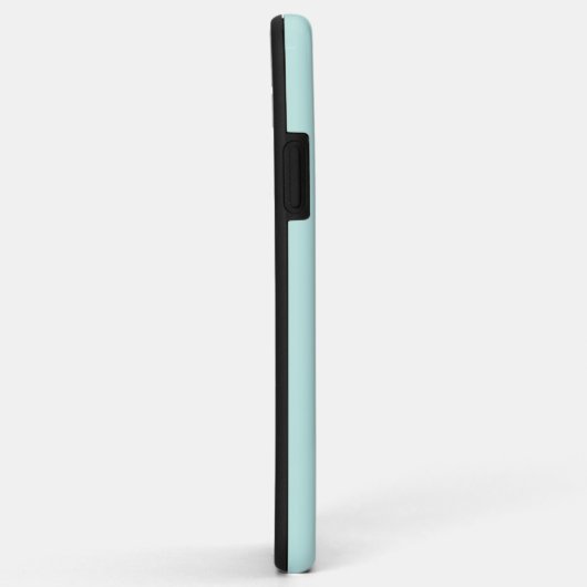 Elegant Script Monogram Mint en Lila Case-Mate iPhone Case (Achterkant/rechts)