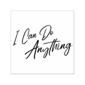 Elegant script Motivatie Zelfinktende Stempel (Design)