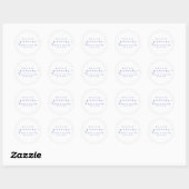 ELEGANT SCRIPT MUCHAS GRACIAS | DANK U STICKER (Vel)
