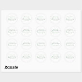 ELEGANT SCRIPT MUCHAS GRACIAS | DANK U STICKER (Vel)