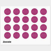 ELEGANT SCRIPT MUCHAS GRACIAS | DANK U STICKER (Vel)