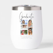 Élégant Script Multi Photo Graduate (Avant)