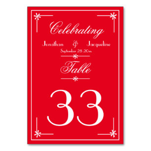 Elegant script namen chic romantische rode bruilof kaart