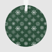 Élégant Script Notre Premier Chasseur de Noël Vert (dos)