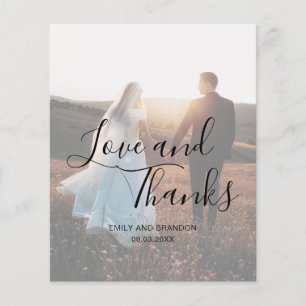 Elegant Script Photo Budget Weddenschap Hartelijk 