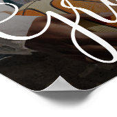 Elegant Script Photo Graduparty Poster (Hoek)