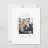 Elegant Script Photos Afstuderen 2025 (Achterkant)