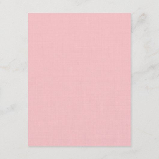 Elegant Script Reception Card - Blush Pink Informatiekaartje (Achterkant)