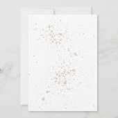 Elegant Script & Serif Wedding Invitation Kaart (Achterkant)