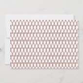 Elegant Script Thanksgiving Feast diner Kaart (Achterkant)