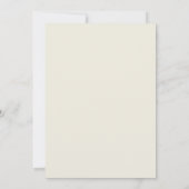 Elegant script Traditionele bruiloft Save The Date (Achterkant)
