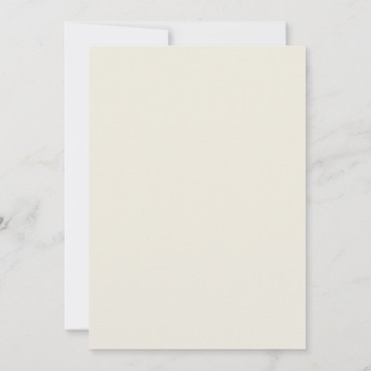 Elegant script Traditionele bruiloft Save The Date (Achterkant)