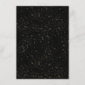 Élégant Script Twins Graduation dîner menu (Dos)