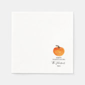 Elegant Script Typography Family Thanksgiving Servet (Voorkant)