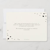 Élégant Script Valentines Carte photo plat de jour (Dos)