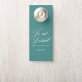 Elegant Script Wedding stoort geen teken (Op knop)