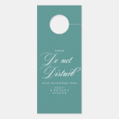 Elegant Script Wedding stoort geen teken (Achterkant)