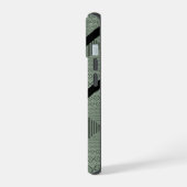 Elegant script zijn bruid bruidegom bruiloft iPhone 15 hoesje (Linkerkant)