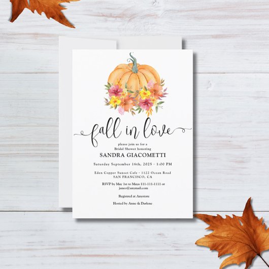 Elegant Scripture Bridal Shower Invitation Kaart