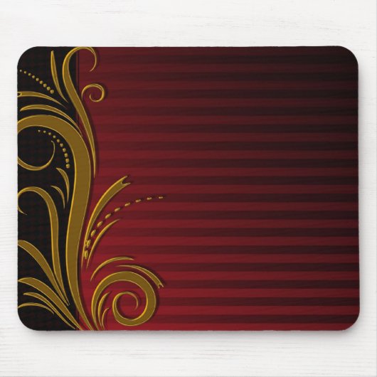 Elegant Scroll Design Muismat (Voorkant)
