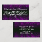 Elegant   Scroll Professional Visitekaartjes (Voorkant / Achterkant)