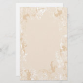 Elegant Scrolls Stationery Briefpapier (Voorkant / Achterkant)