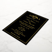 Elegant Sea Turtle #3 Wedding Foil Invitation (Rotation)