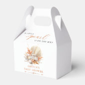 Elégant Seashell Pearl Baby shower Ballotins (Verso)