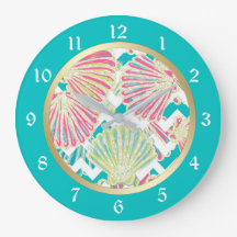 Elegant Seashells Chevron