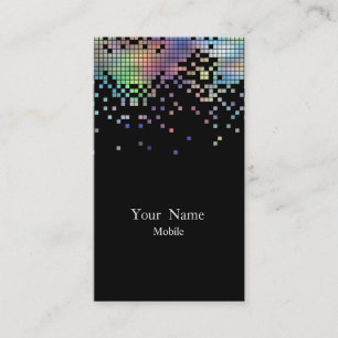 Elegant Sequins Hologram Visitekaartje