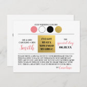 Élégant Serez-Vous Ma Carte De Maitre D'Épouse (Devant / Derrière)