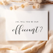 Élégant Serez-vous notre carte de proposition offi