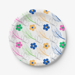 "Elegant serveware: papier en party-Borden" Papieren Bordje