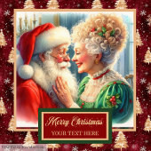 Élégant Serviette de bain rouge Mr et Mme Claus Fe