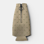 Elegant  Shamrock Patrick's Day Leather Flesjeskoeler (Achterkant)