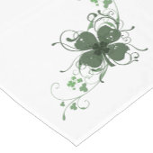 Elegant Shamrock Table Runner Korte Tafelloper (Hoek)